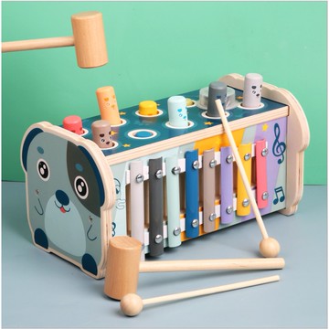 ❤️台灣出貨❤️ 兒童玩具 木製玩具 打地鼠遊戲 多功能遊戲台 親子互動玩具 益智玩具早教玩具 兒童生日聖誕禮物兒童送禮