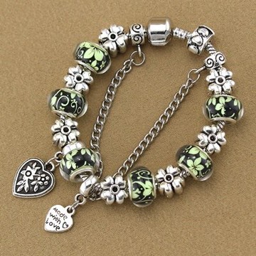 串珠手鍊 手環-時尚清新琉璃飾品精美復古生日情人節禮物女配件73kc471【獨家進口】【米蘭精品】