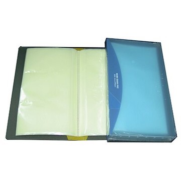 【文具通】LAN CHYN 連勤 PP 120名名片簿附盒LC120 A4020106【領券滿額再折千7/31止】
