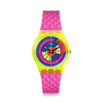 Swatch SHADES OF NEON 經典手錶/男錶/女錶/瑞士製造 SO28J700 (34mm)