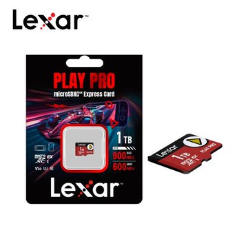 【Lexar 雷克沙】PLAY PRO microSD 1TB Switch 2 專用記憶卡