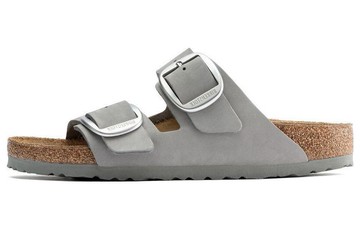 WMNS ARIZONA BIG BUCKLE NUBUK LEATHER DOVE GRAY