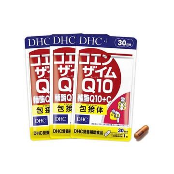 DHC 輔酶Q10+C(30日份/30粒) 3入組