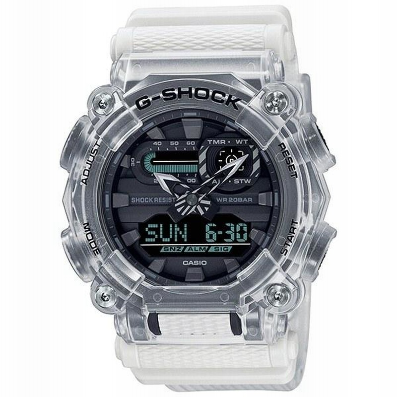 G-SHOCK》GA-900SKL-7AJF Sound Waveシリーズ スケルトンカラー アナデジ メンズ LINEショッピング