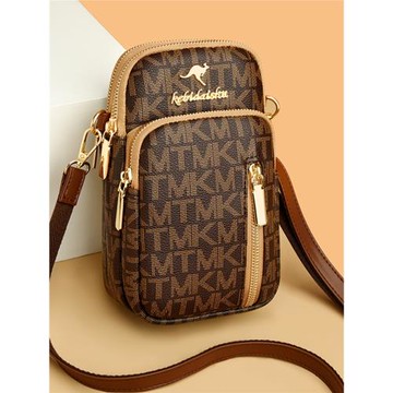 真皮手機包包女夏2025新款輕便單肩斜挎包高級感洋氣出門逛街小包