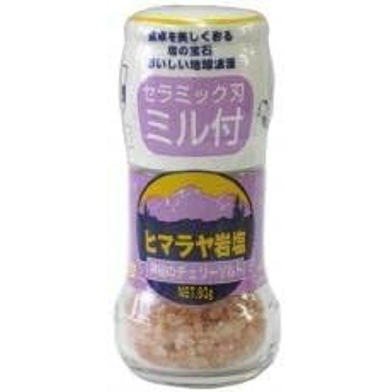 木曽路物産 ヒマラヤ岩塩（ミル付き） 60g×10