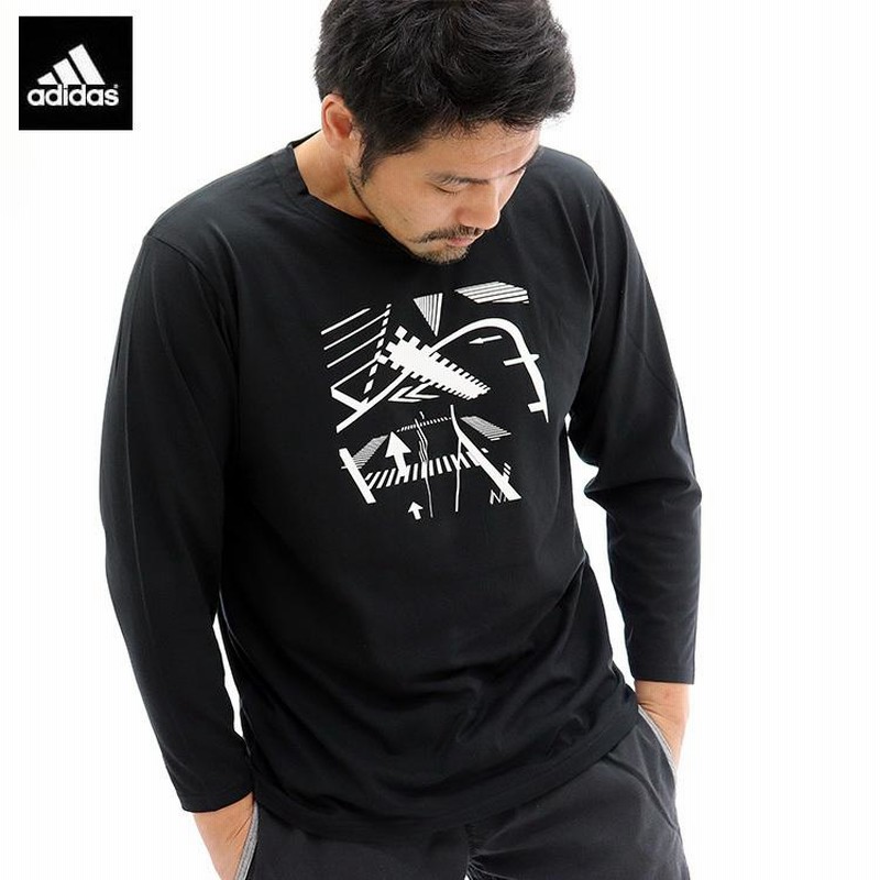 adidas アディダス ロンｔ 長袖 tシャツ 綿100％ アディダスtシャツ