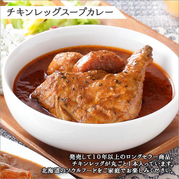 お歳暮 北海道 カレー スープカレー セット 10食(北国チキンレッグ ビーフ ポーク 牛スジ) カレー レトルト 食品 gift