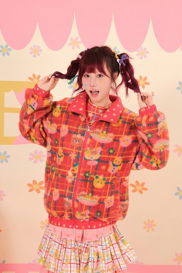 昭和甜品屋 雙面穿羊羔絨外套 可愛日系