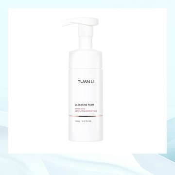 《春煥新肌。任2件75折》【Yuanli願麗】氨基酸柔膚潔顏慕斯 150mL (新版便利壓頭式~好按更好用）