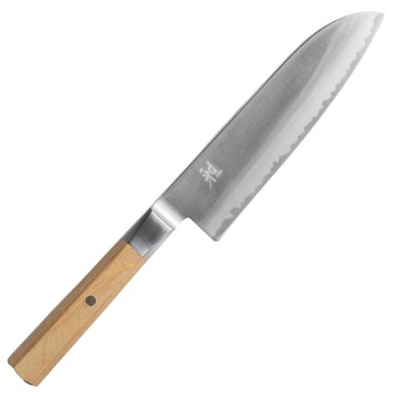 MIYABI 4000FCbg 33977-183 18cm 三德刀 FC61高碳不鏽鋼 木柄 棕色