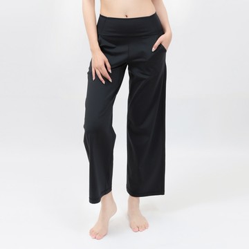 矽米子修身百搭寬褲