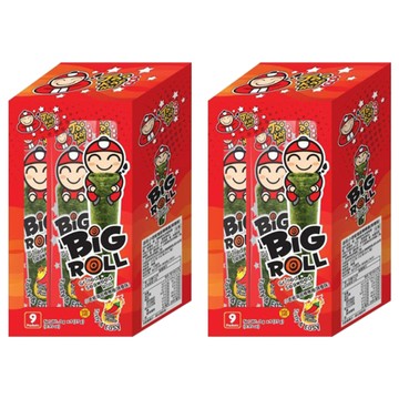 TAO KAE NOI 小老板 海苔棒棒捲 辣香味 9入  27g  2盒