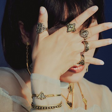 四分休止符戒指