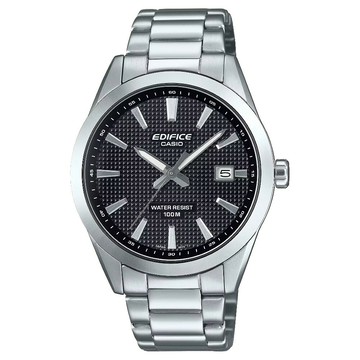 CASIO卡西歐 EDIFICE EFV-160D-1AV 巴黎釘紋運動風格賽車腕錶 黑 40mm｜樂天領券現折★全館特惠中★指定刷卡回饋10%