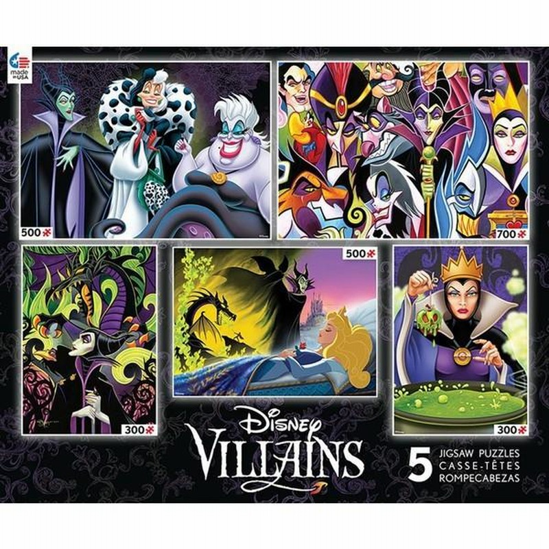 ディズニー ジグソー パズル グッズ ヴィランズ マレフィセント