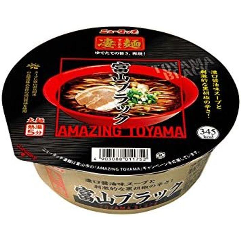 ニュータッチ 凄麺 京都背脂醤油味 124g×12個