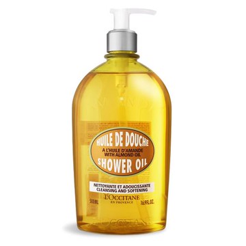 LOCCITANE 歐舒丹 杏仁沐浴油(500ml)-國際航空版