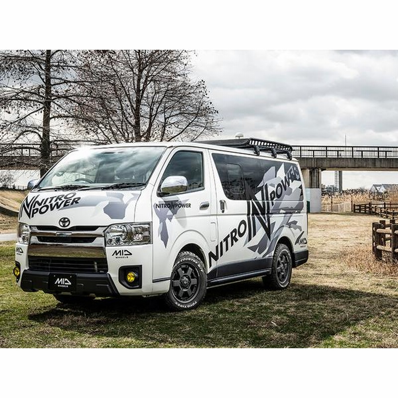 ハイエース 17インチ アルミセット no.2 ハイエース 17インチ アルミセット no.2