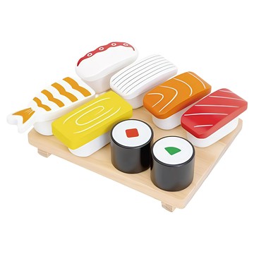 WOODY PUDDY 新款壽司料理組 天然木材