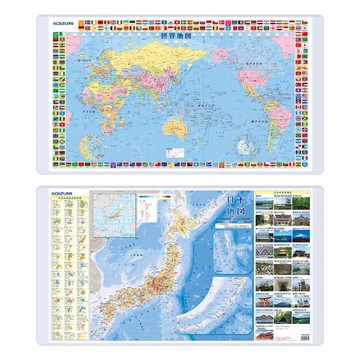 【KOIZUMI】世界地圖兒童桌墊YDS-864