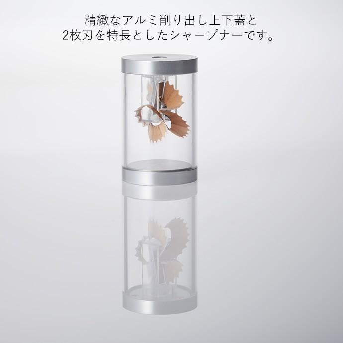 エイト ダブルブレードペンシルシャープナー Double blade Pencil sharpener 中島重久堂×TAKEDA DESIGN PROJECT 2枚刃鉛筆削り