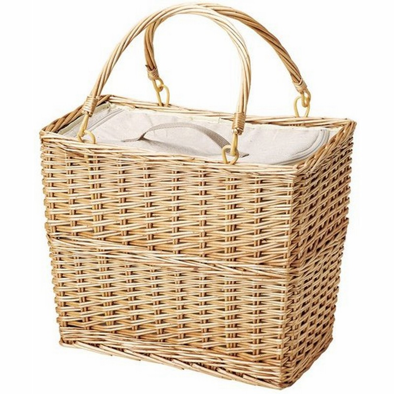 煮柳バスケット ピクニックバスケット 保冷バッグ クーラーバッグ クーラーボックス 天然素材 ハンドル付き 持ち手付き おしゃれ シンプル ナチュラル 北欧 通販 Lineポイント最大0 5 Get Lineショッピング