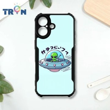 TRON iPhone 17 飛碟外星人 四角防摔 機甲殼 軟硬殼 手機殼