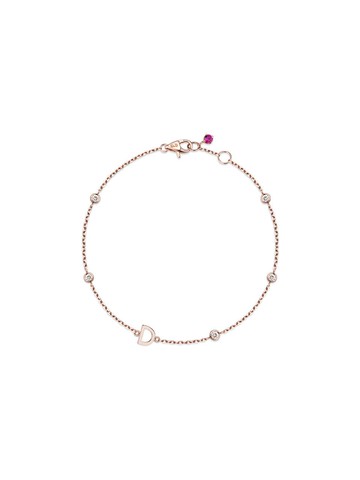 14K Gold Diamond O-ring Bracelet (JDRBRXF424S)