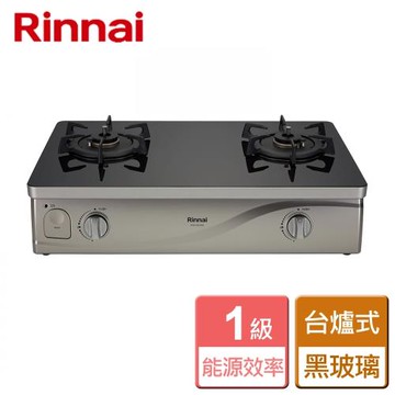 【林內Rinnai】RTS-Q230G(B) - 台爐式感溫二口爐 - 僅北北基含安裝