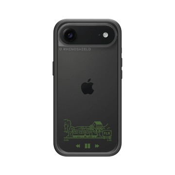 iPhone Air Mod NX -邊框背蓋組合 (相機按鈕) 黑 - Nature Explorers 自然探索指南 - 鐵路漫遊