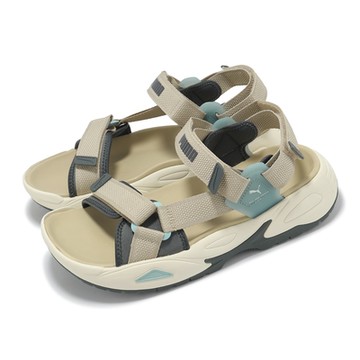 Puma 涼鞋 Traek Lite 男鞋 女鞋 奶茶色 水藍 織帶 可調魔鬼氈 涼拖鞋 38907507