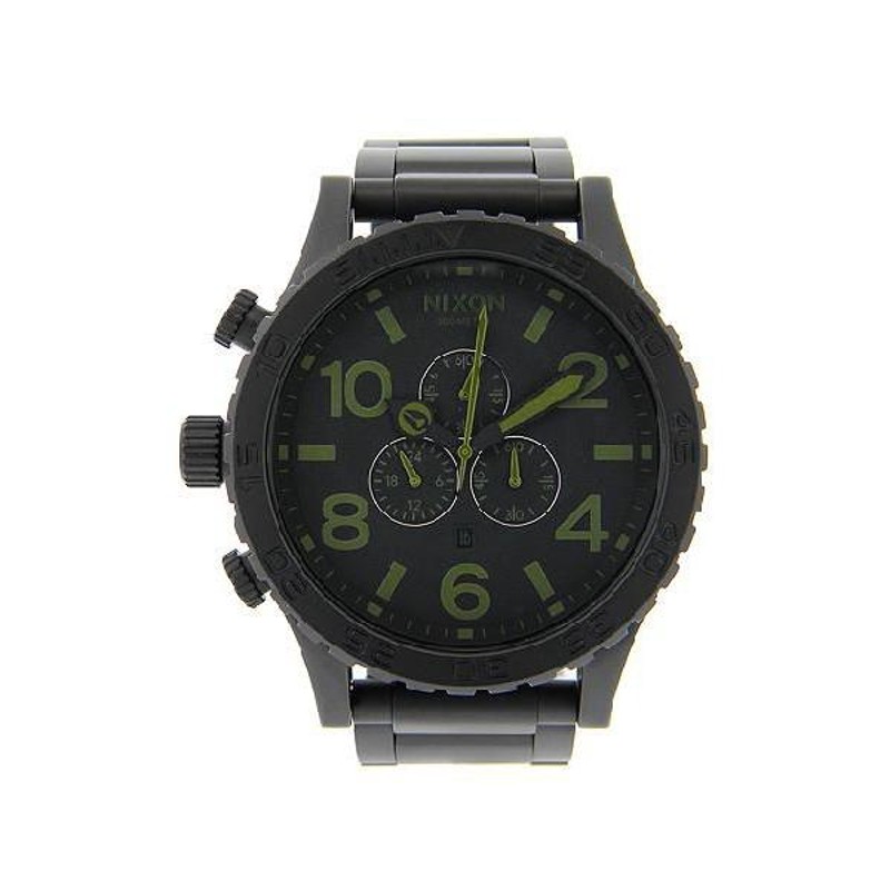 NIXON/ニクソン a0831042 THE 51-30 CHRONO MATTE BLACK / SURPLUS ...