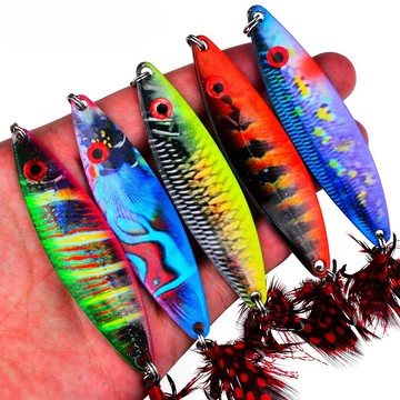 【TTFF】遠投路亞餌17g/7.5cm S型金屬亮片 列印餌VIB  全泳層絕殺顫動金屬仿真假餌漁具現貨批發