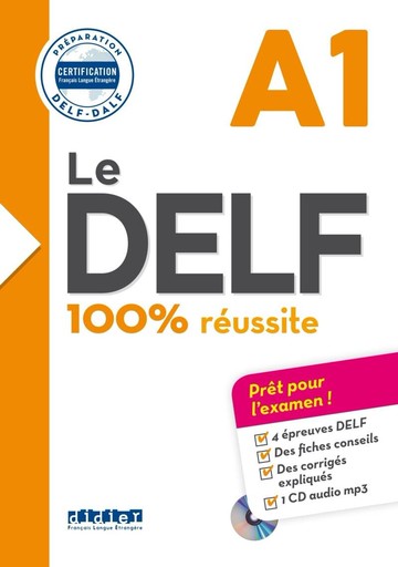 Le DELF 100% réussite A1, Livre + CD  Varios  Didier