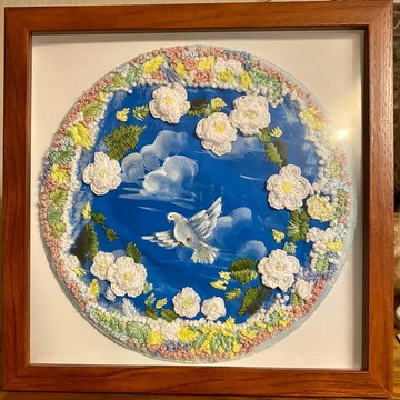 花間藍天