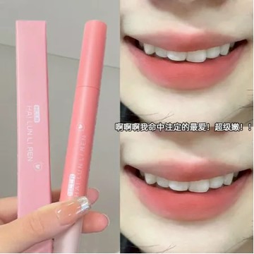 『🔥猴猴看！奶呼呼甜杏~』唇釉 啞光霧面絲絨 不易掉色沾杯 ins 學生黨 素顔顯白 口紅 抖音同款 唇釉 唇彩 化妝品