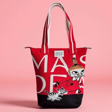 Jumbo 大提包/ 厚針織/ SAC Moomin: Little My 小不點