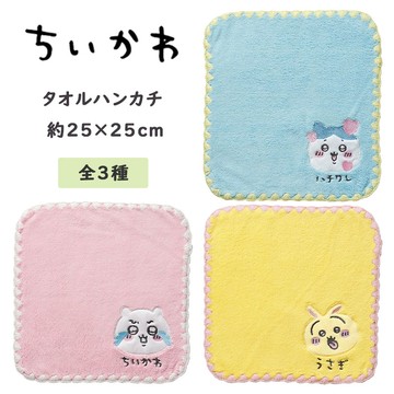 【全館95折】吉伊卡哇 塔麻可吉 小方巾 毛巾 吸水速乾 刺繡高質感 抗菌防臭加工 小八貓 吉伊 烏薩奇 日本正版 該該貝比日本精品