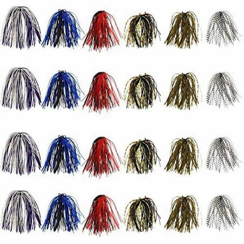 シリコン ラバースカート Diy ゴム釣りベースジグのルアー24バンドル50ストランド 通販 Lineポイント最大0 5 Get Lineショッピング