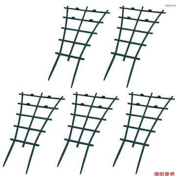 攀登格子花架 可疊加 植物爬藤支架 室內外植物格子架 5個裝