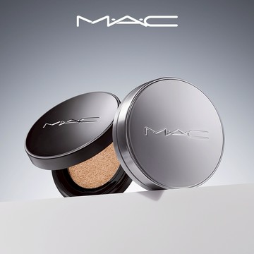 【M.A.C】#未來銀AI小黑碟 超持妝霧絲絨氣墊粉餅SPF 50 生日禮物 魔羯座禮物