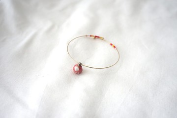 紅色陶瓷達摩 不倒翁 手鐲