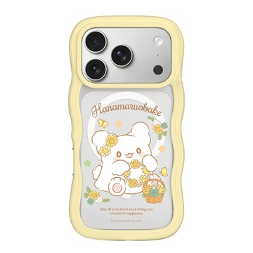 【正版授權】小幽靈花丸串花圈雲朵波波MagSafe iPhone手機殼
