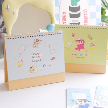 《蠟筆小新》完美計畫｜小新自填式桌曆 不會過期!!