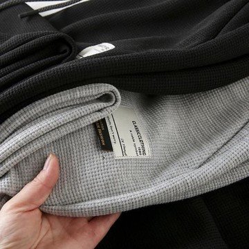 品質為王！超細針織華夫格！親膚舒適！秋季新款男運動休閑褲衛褲