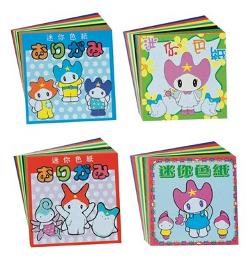 【天燕】台灣製 迷你色紙 5.5x5.5cm 圖案隨機出貨150張/包  36包 / 袋 (4715176011014)｜領券最高折$220