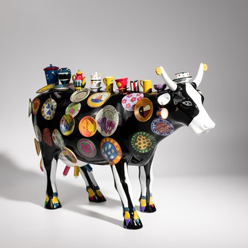 CowParade│彩繪牛 ． 餐具牛