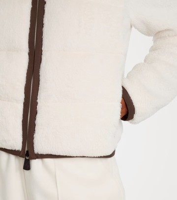 Moncler Grenoble Hooded fleece down jacket