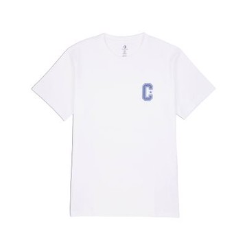 Converse Retro Chuck 男款 白色 復古 休閒 舒適 短袖 10028410-A02